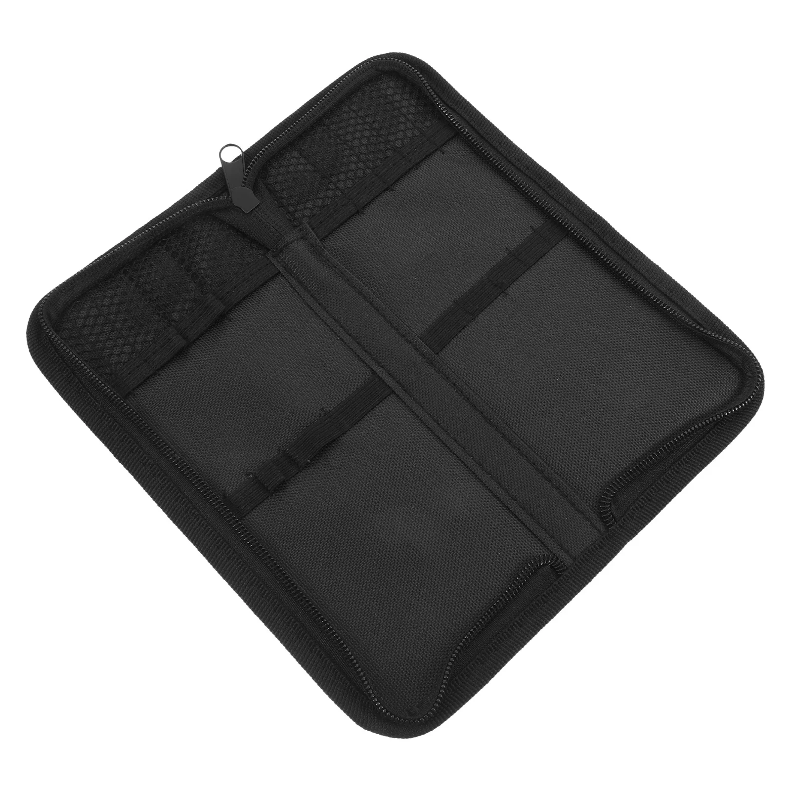 

Compact Oxford Cloth Brush Bag Secure Storage for Paint Brushes Art Supplies Unique Interior Compartments Stationery Bags