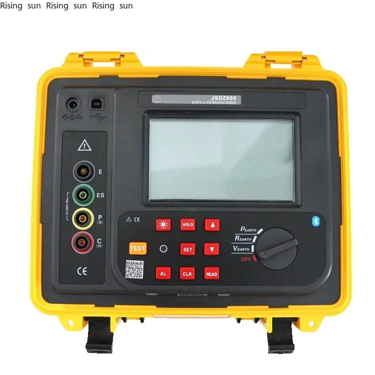 

2025.4 JSDZ905 Earth Resistance Meter Grounding Soil Resistivity Tester