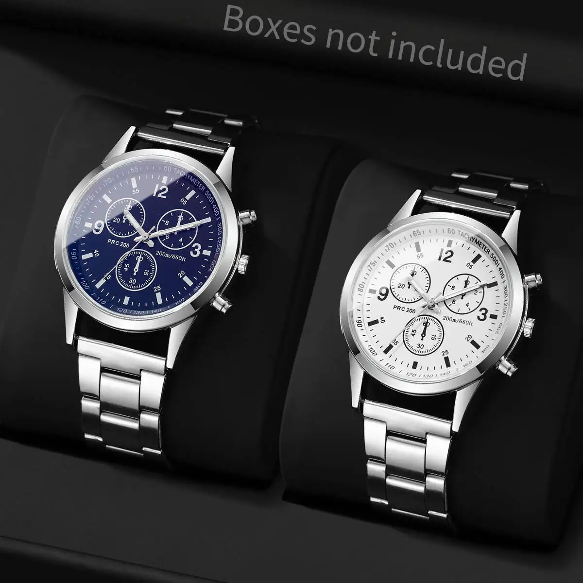 1/2PCS Men's Watches Casual Analog Quartz Watch Men Business Wristwatch Reloj Hombre（Without Box）
