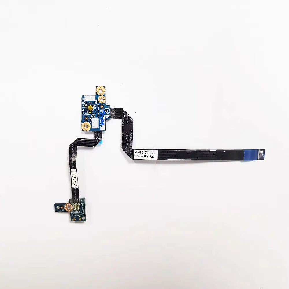 OEM Przycisk zasilania z kablem do laptopa Lenovo IdeaPad Y500 Y510P Y510, akcesoria naprawcze NS-A032 LS-8691P LS-8698P — zdjęcie 3