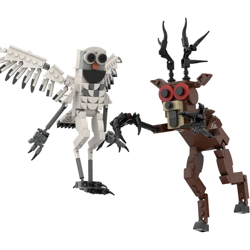 

Новый 99-ночей в лесу, строительный блок, сова, олень, человек, монстр, Brickheadz, строительные блоки, новинка, детские игрушки, рождественские подарки ﻿