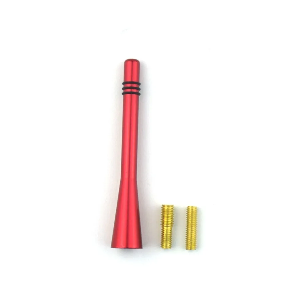 Useful Aluminum Roof Radio Antenna Car Styling Short AM FM Aerial Signal Enhance Device Universal