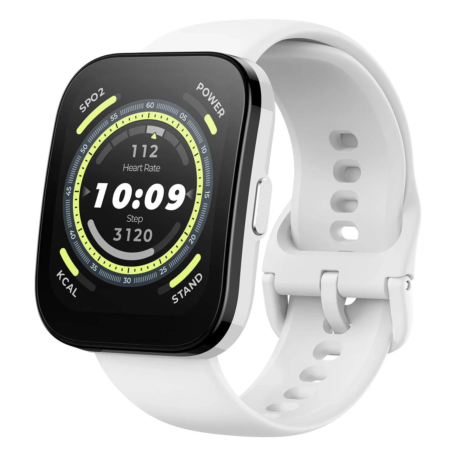 Amazfit Bip 5 jam tangan cerdas, jam tangan pintar 46mm 24H denyut jantung 120 + mode olahraga pemantau tidur untuk ponsel Android IOS