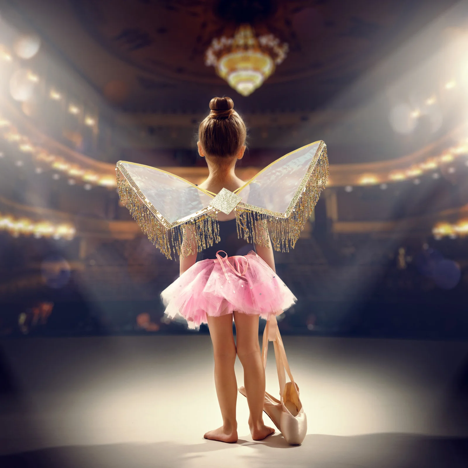 

Фестивальный костюм с бахромой и блестками, крыло для вечеринки, реквизит, легкие ремни, крылья феи для взрослых, аксессуары для косплея, крыло феи