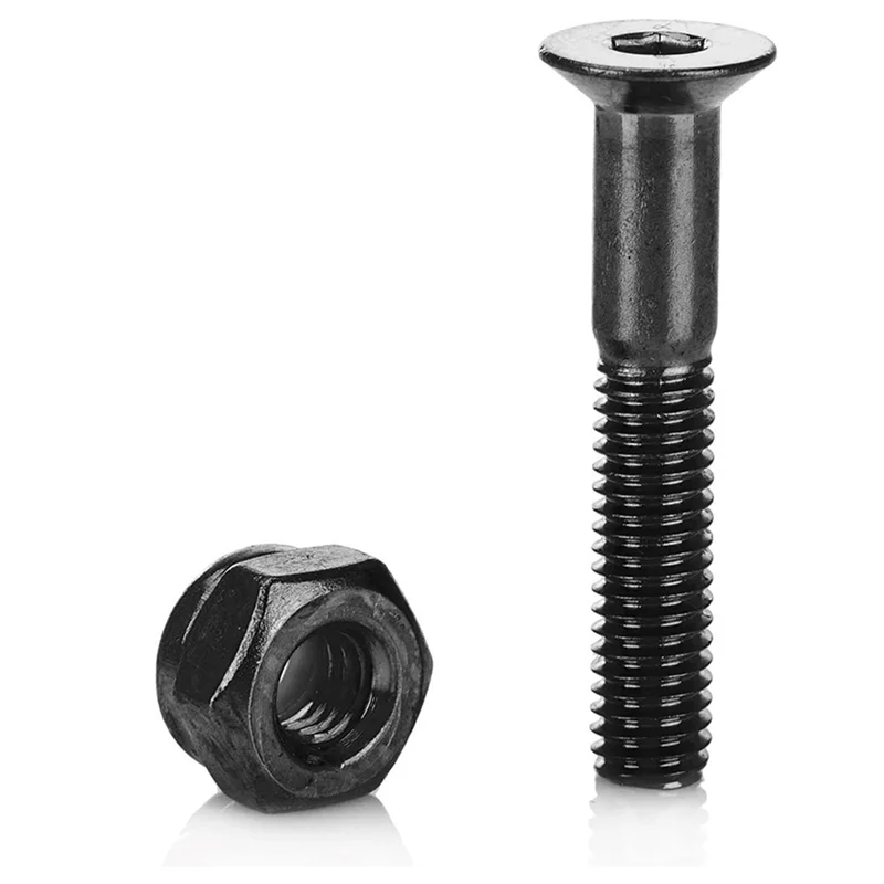 48 Set 1 Inch Skateboard Mounting Hardware Screws Bolts Skateboard Hardware Screws Skateboard Parts-B60B