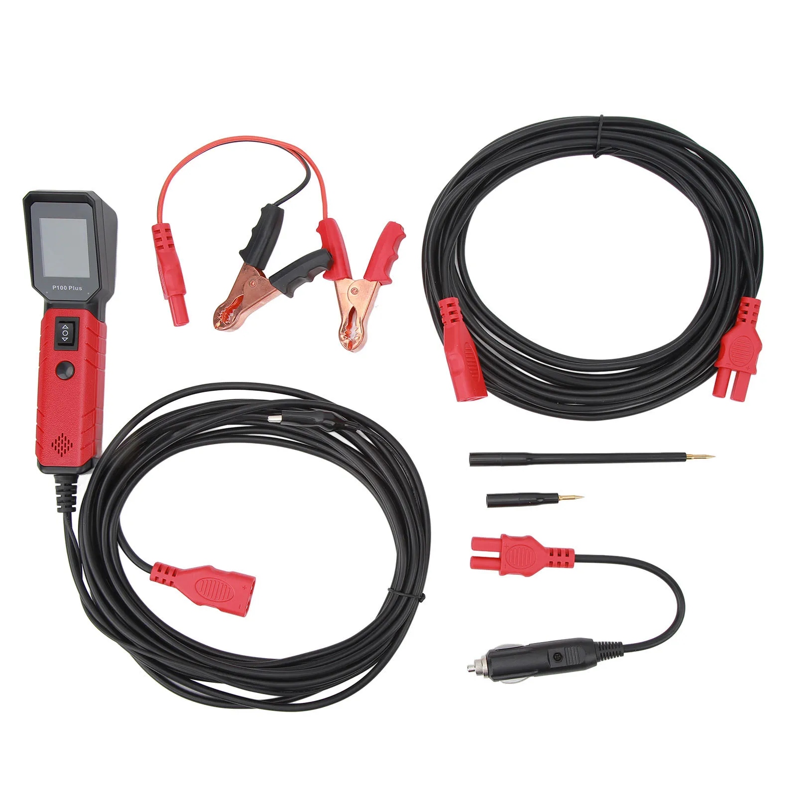 

Тестер автомобильных электрических цепей - от 0 до 65 В, 4 диагностических режима, инструмент для ремонта короткого замыкания для батарей 12 В и 24 В