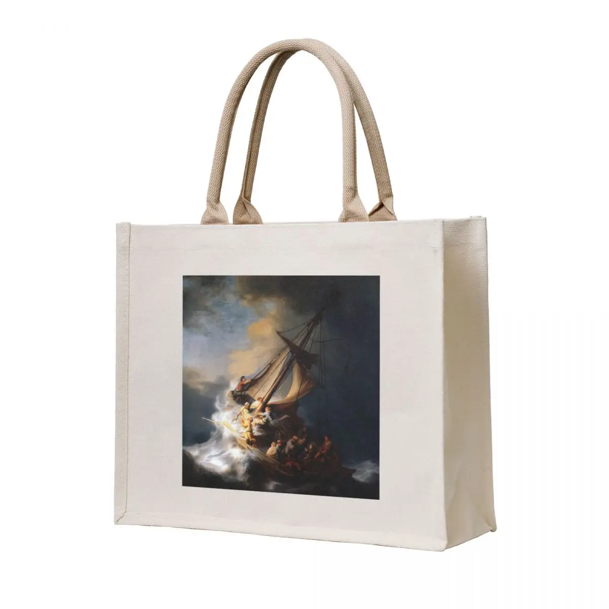 

The Storm on the Sea of Galilee Tote Bag hand bag ladies Candy bags Women's beach bags
