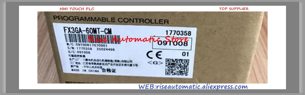

FX3GA-60MT-CM FX3GA-60MT PLC Main Unit DI 36 DO 24 Transistor 24V DC New Original