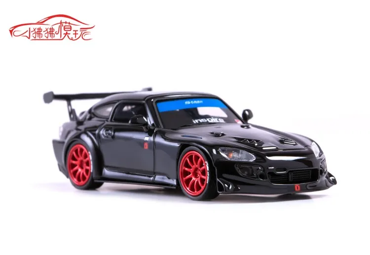 YM Model1:64 Honda S2000 Black resin car model collection gift