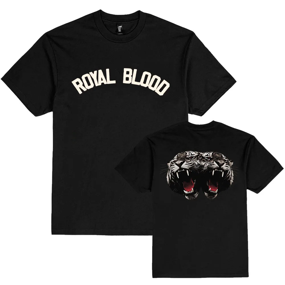 DEAD COMPANY ROYAL BLOOD T-shirt Summer Short Sleeve Cotton Unisex Streetwear Design Tiger Graphic Print Merch Men Women Tshirts