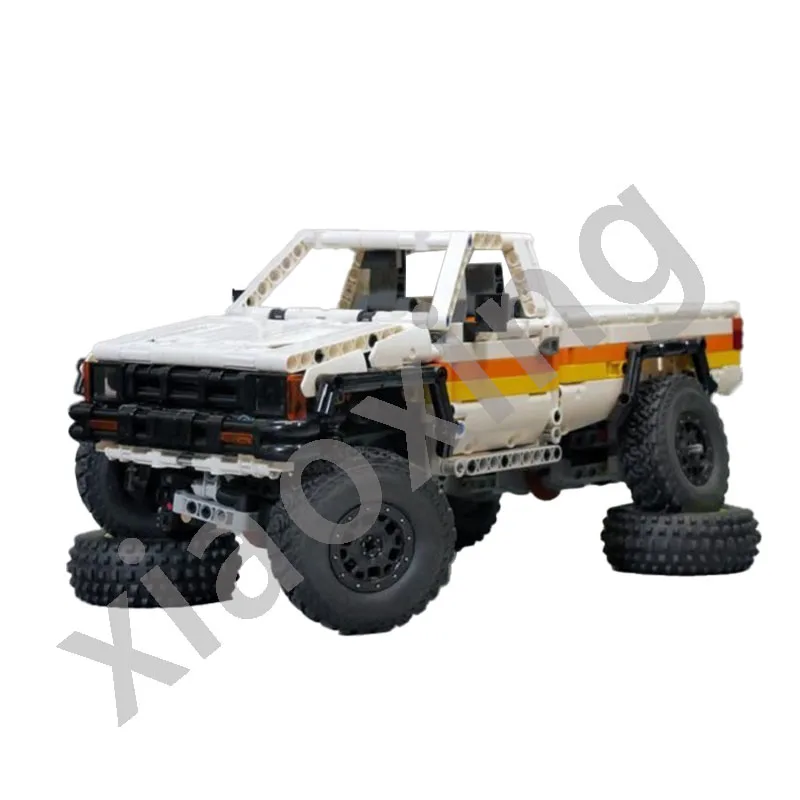 New MOC-127170 off-road vehicle pickup truck climbing truck 1255pcs adult splicing block boy gift assembly model educational toy