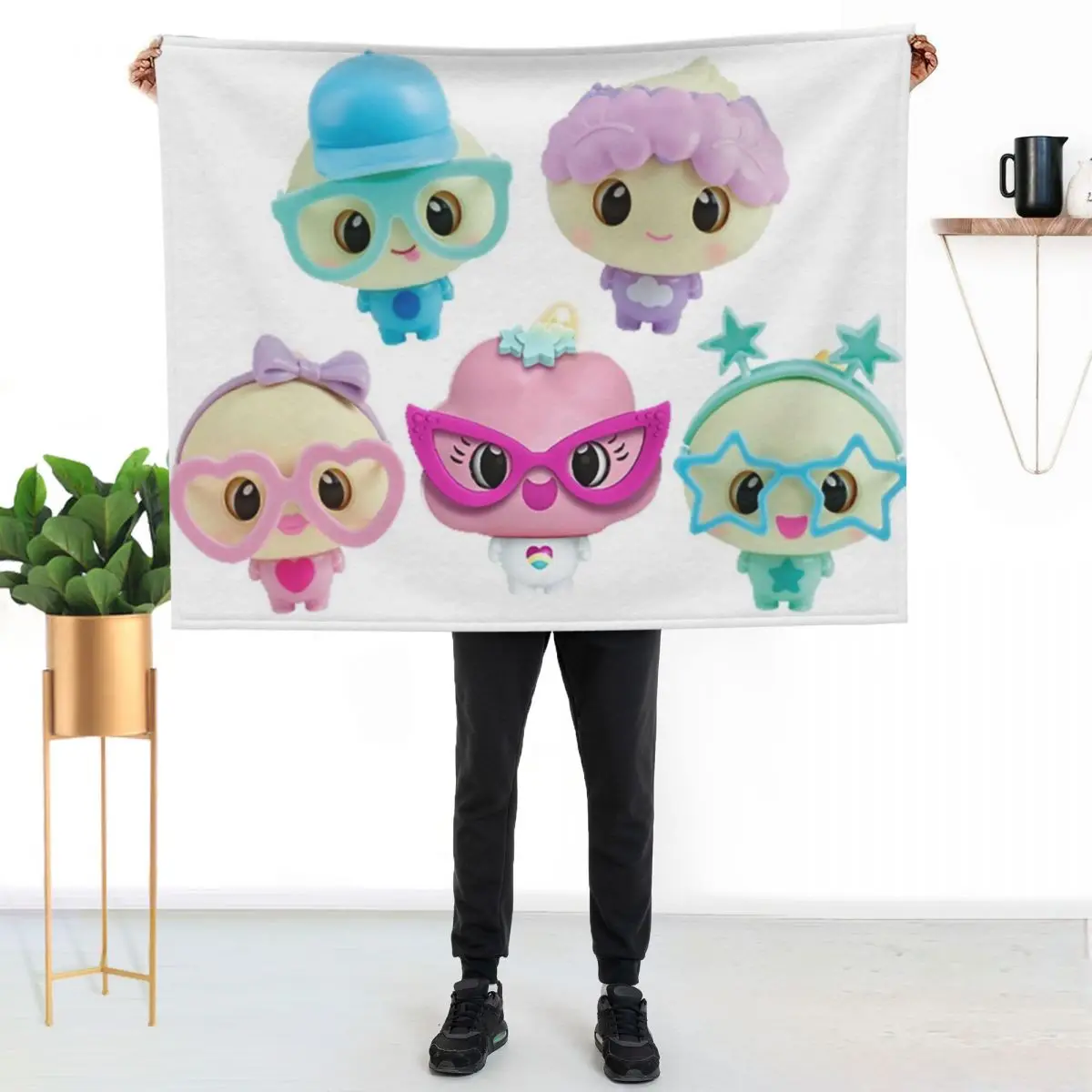 My Squishy Little Dumplings Throw Blanket Flannel Fleece Soft Warm Throw Blanket