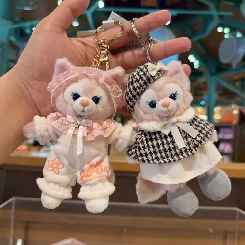 Disney Lingerie Belle Star Detective Sleepwear Natale Halloween Compagno Regalo di compleanno Ragazza Portachiavi con bambola carina Ciondolo per borsa