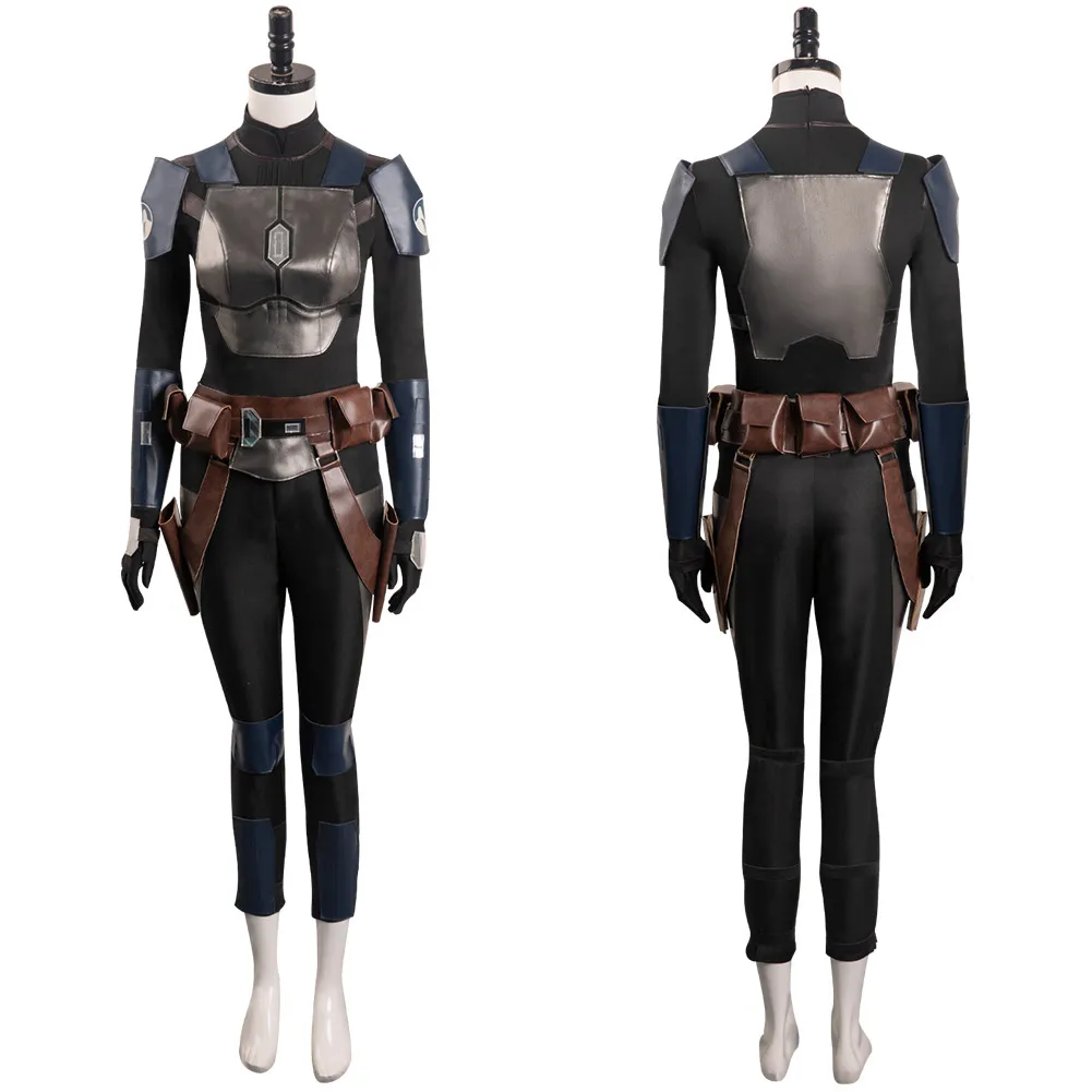 Bo Katan Kryze Cospaly Fantasy Clothing TV Bounty Hunter 3 Roleplay Disguise Hallowmas Costume Party Uniform Carnival Suits