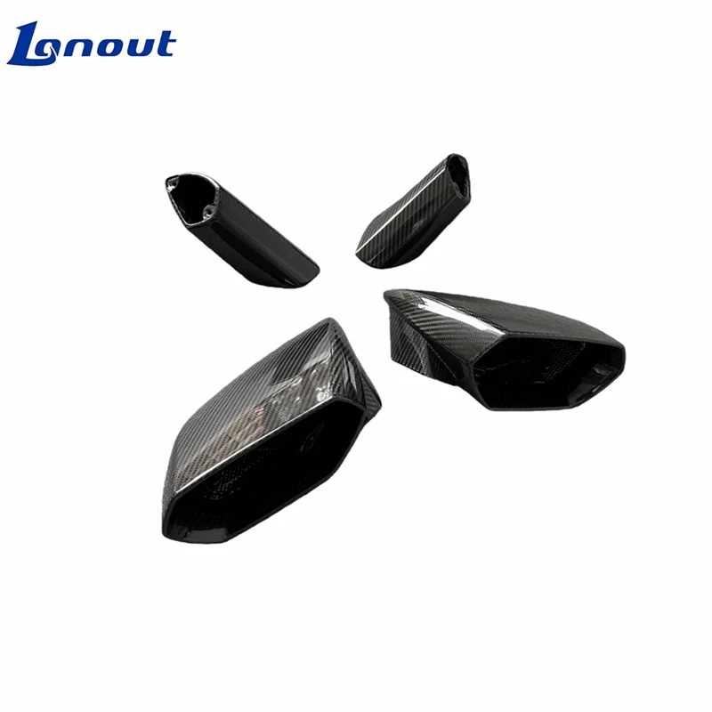 

High-quality Body Kit for Lamborghini LP580_LP610 EVO Upgrading Replacement Type Dry Carbon Fiber Rearview Mirror Cover
