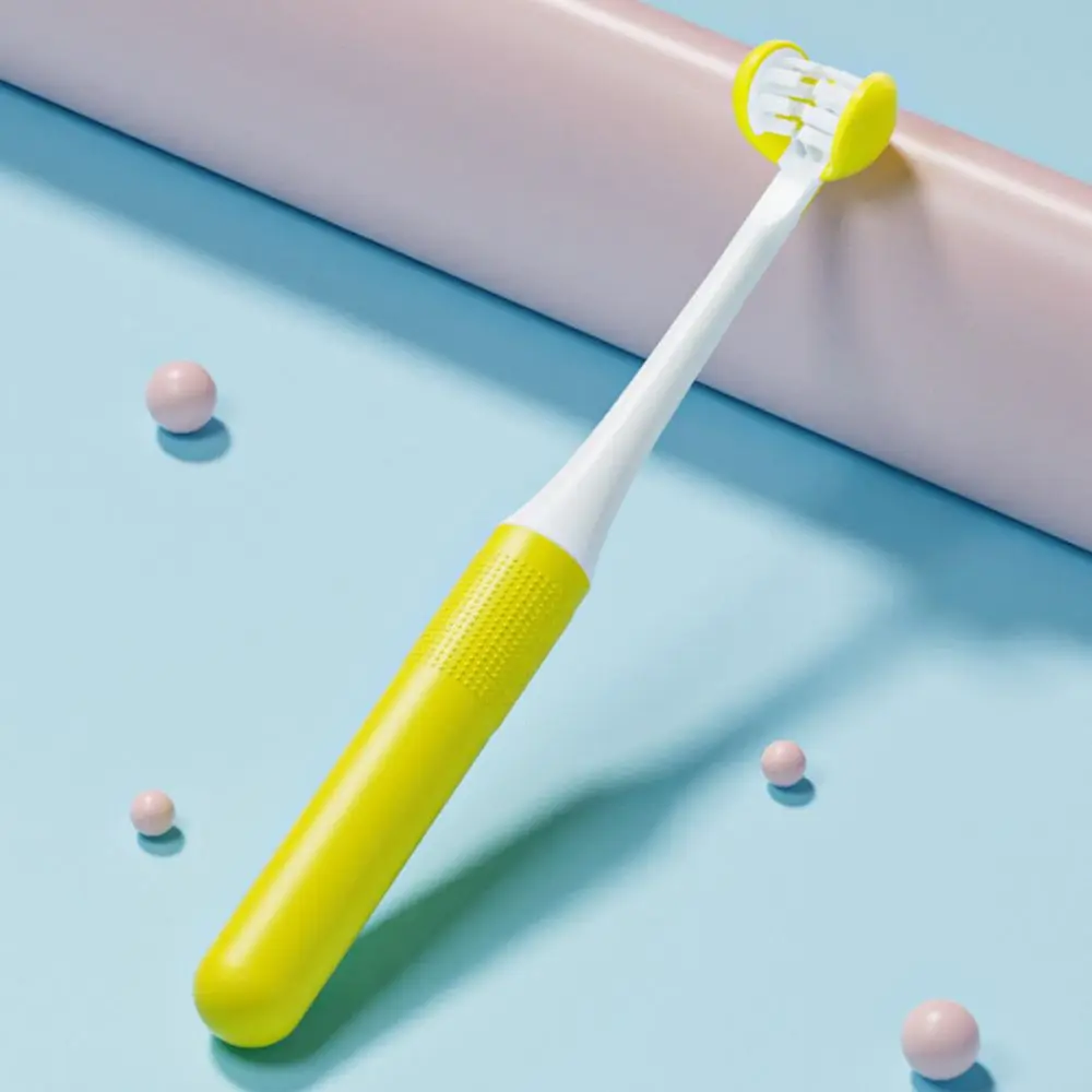 Brosse à dents en silicone enveloppée en forme de U pour enfants, hygiène buccale, protection, soins bucco-dentaires, 3 côtés