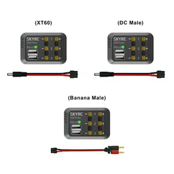 SkyRC Plug And Play DC Power Distributor With USB Output Max Current10A USB PowerDual 5V/2.1A