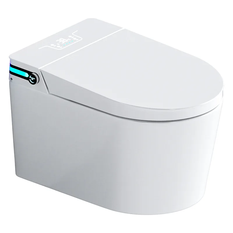 xx-Back To Wall Mounted Intelligent Wc Hanging Toilet Bowl Automatic Flush Electric Bidet Commode Smart Wall Hung Toilet^