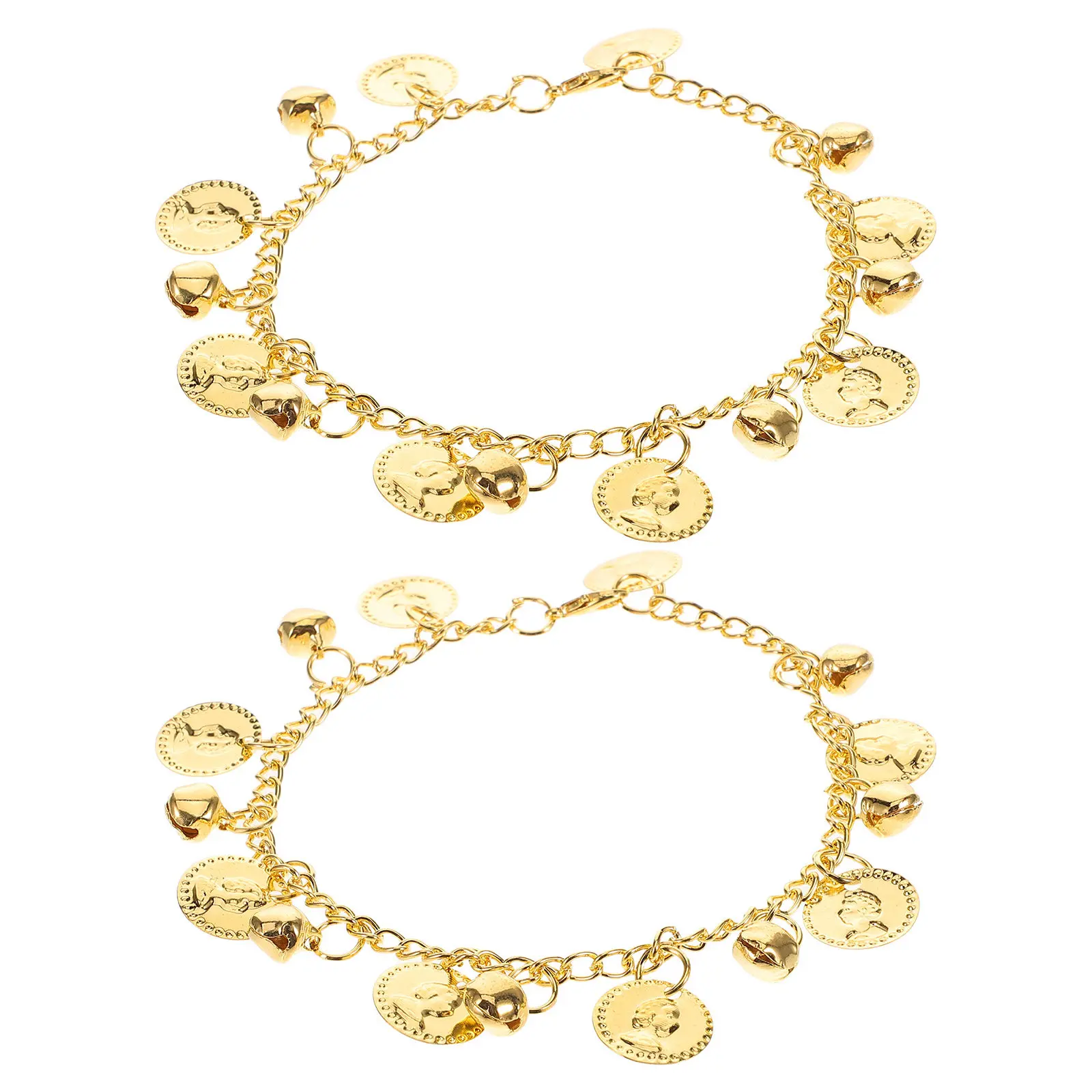 

Пара браслетов на ногу для танцев живота с кисточками, украшения для выступлений, вечеринок, фестивалей, аксессуары для танцовщиц живота, женские