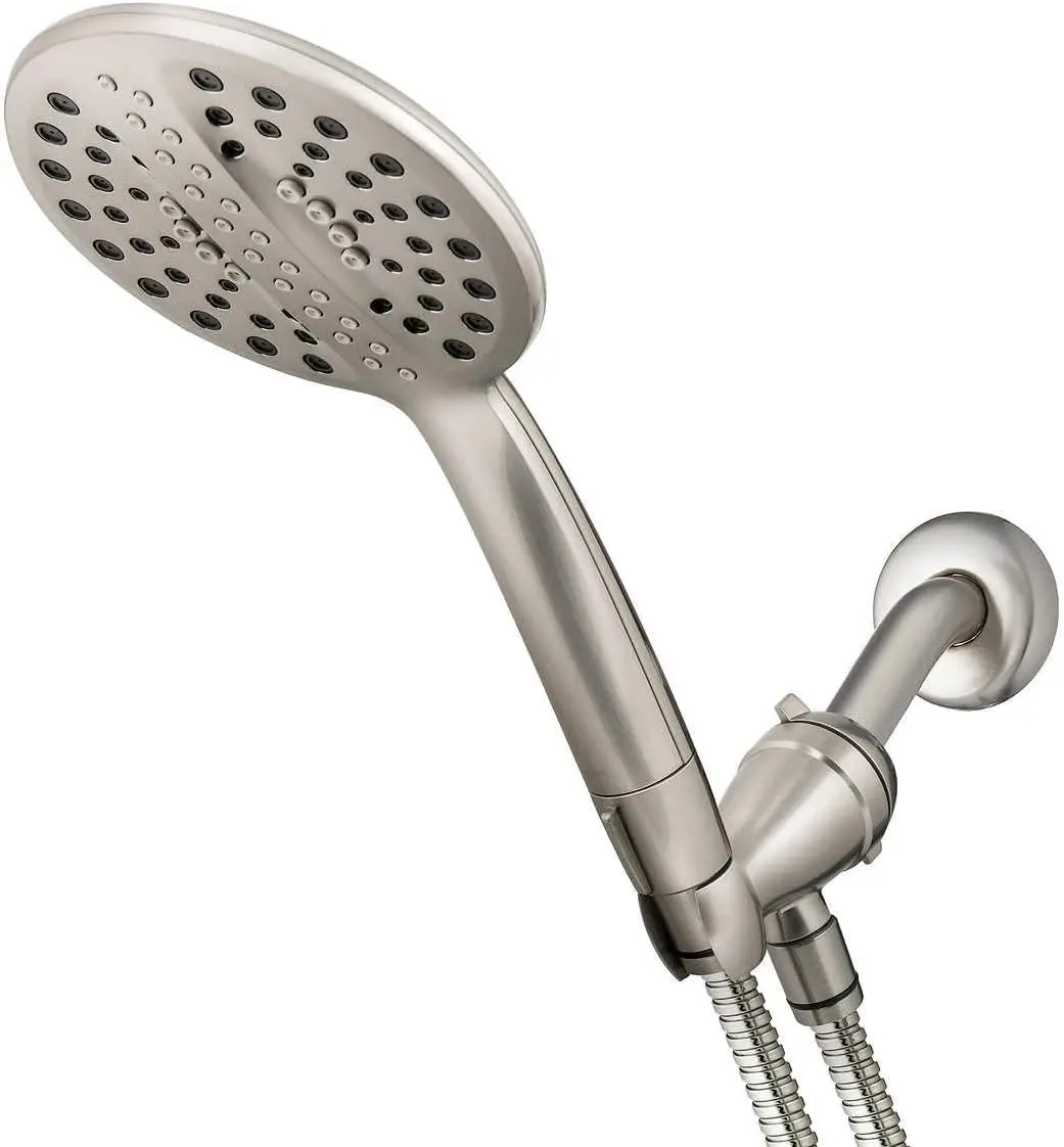 Ultrathin Hand Held Shower Head with PowerPulse Massage, 5 Settings, Lightweight