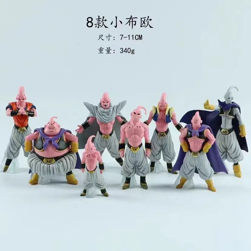 

Коллекционные фигурки Dragon Ball: Маджин Буу (8 шт.), статуэтки GK, 7-11 см, для декора рабочего стола, аниме-модели для фанатов