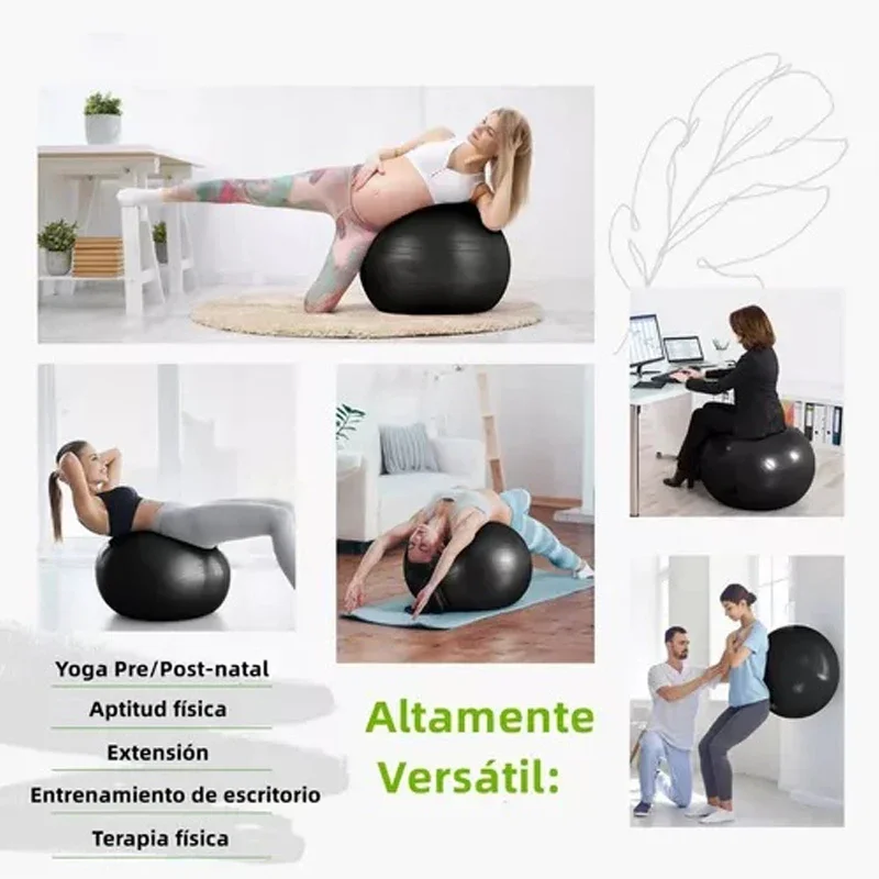 Fitness Yoga Balance Ball Home Fitness Equipment Yoga Pilates Accessories Muscle Gym Rehabilitation Pregnancy Exercise Ball