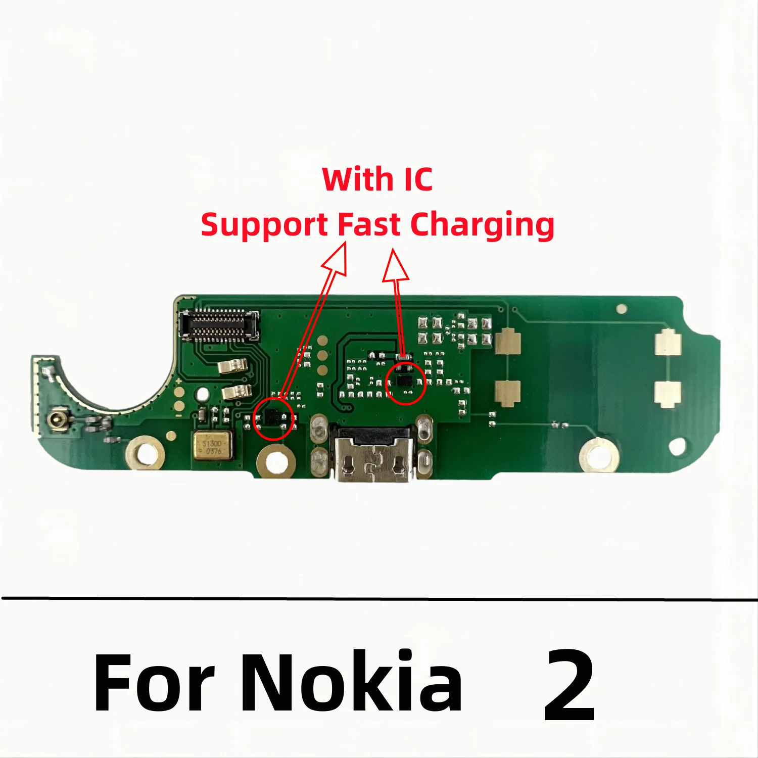 Złącze dokowania USB do ładowania portu USB Flex Cable dla Nokia 1 Plus 1.3 1.4 2 2.1 2.2 2.3 2.4