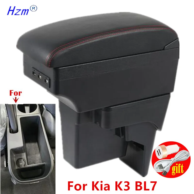 

For Kia K3 BL7 Armrest box For Kia K3 BL7 2023 2024 2025 2026 Car Armrest Storage box Retrofit Interior Car Accessories