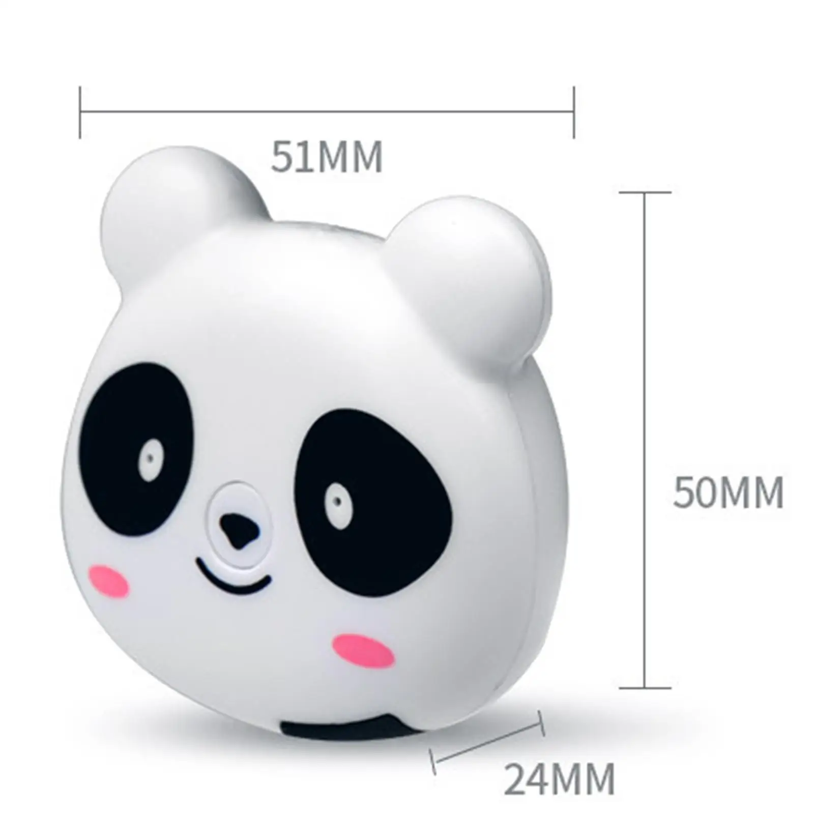 Panda Emergency , 130dB , Loud Sound Personal Alarm for Girls Elderly Rechargeable Low Power Consumption