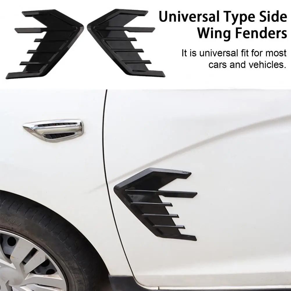 Fashion No Damage Eco-friendly Universal Type Side Wing Fenders ABS Modified Flank Fenders Exterior Accessories