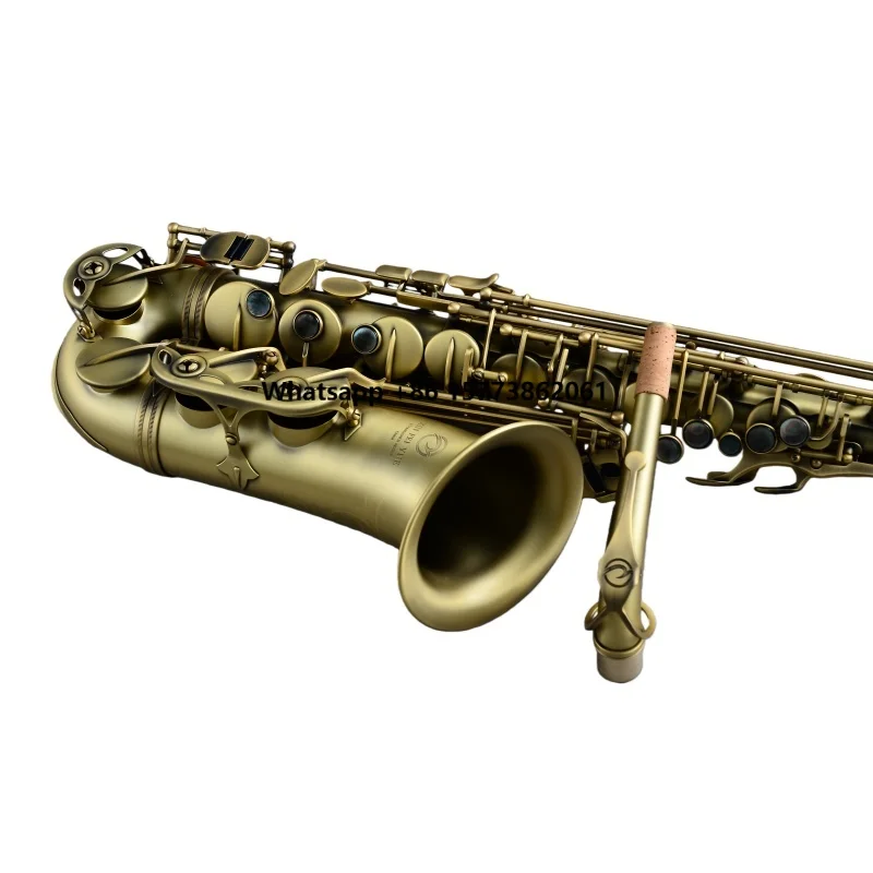 

Concert Ready Alto Saxophone Eb Tuning Antique Bronze Finish Saxophone