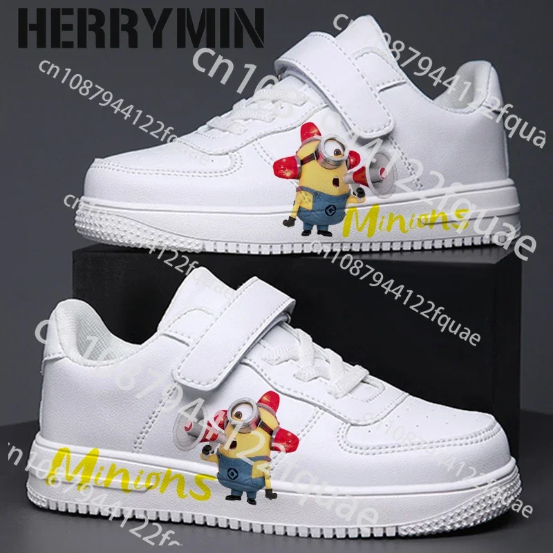 

Minions shoes for kids children's Casual basketball Sneakers shoes for 8 and 9 year old girls boys Running Shoes Gift