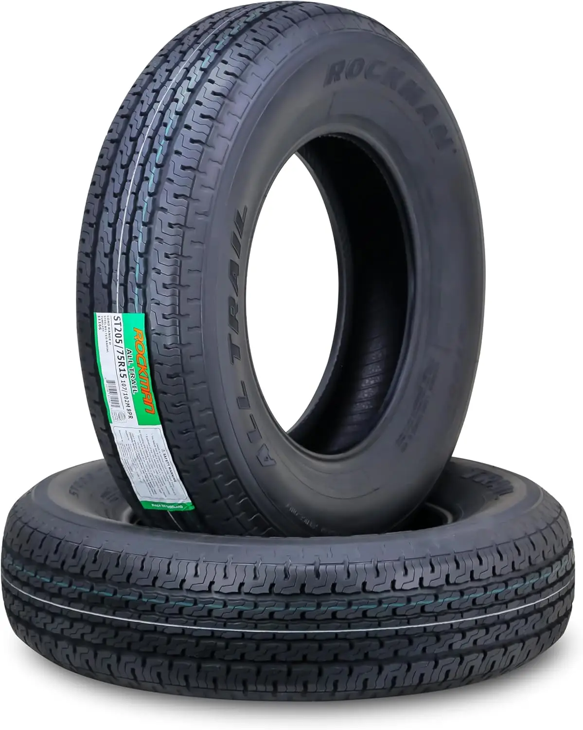 

Шина для прицепа ST205/75R15, 8-слойная, диапазон нагрузки D, 107M, радиальная стальная лента 11166, Set2-2025, НОВАЯ
