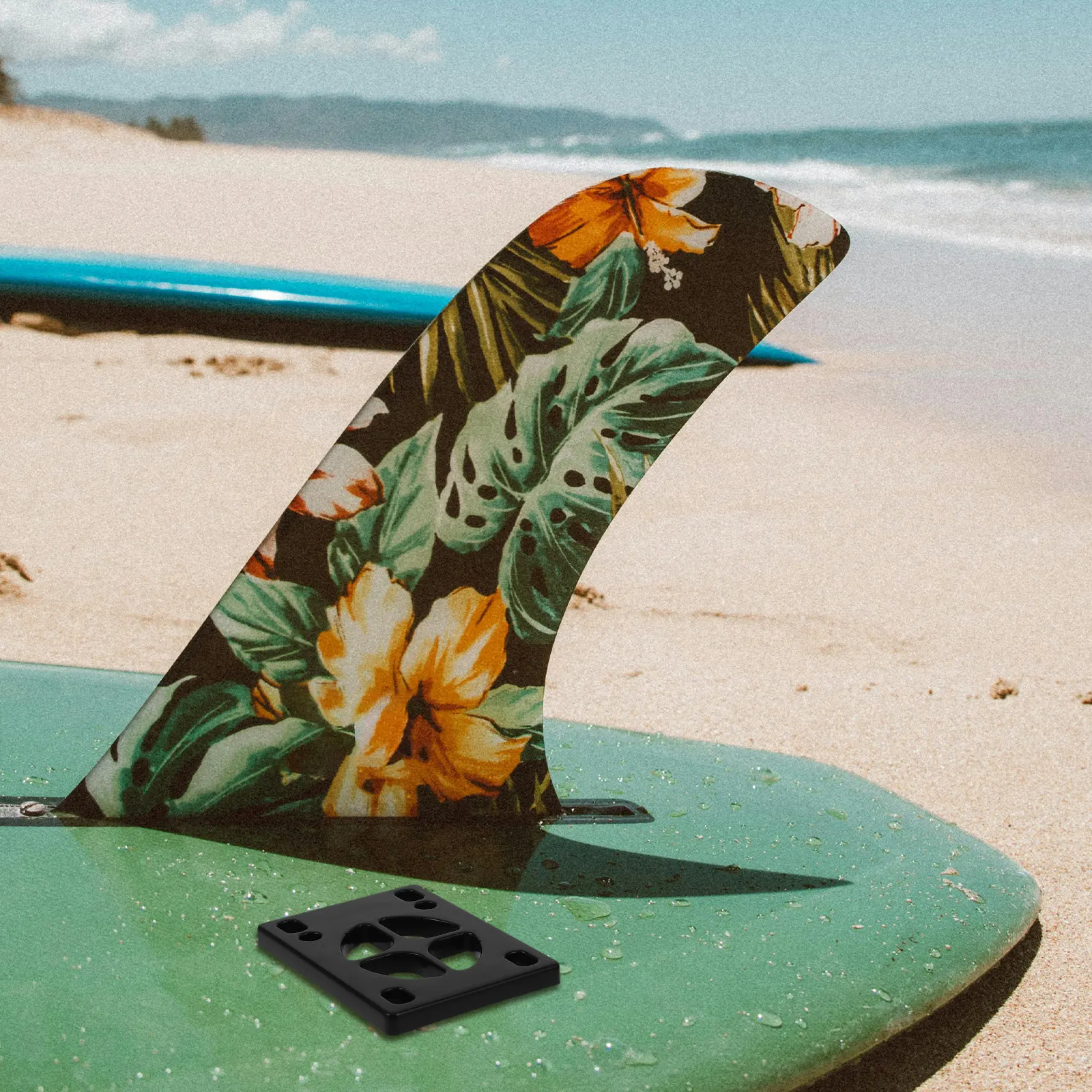 

2Pcs Skateboard Riser Pad PU Shock Absorption Vibration Dampening for Skateboard Surfboard Portable Shockproof Pads