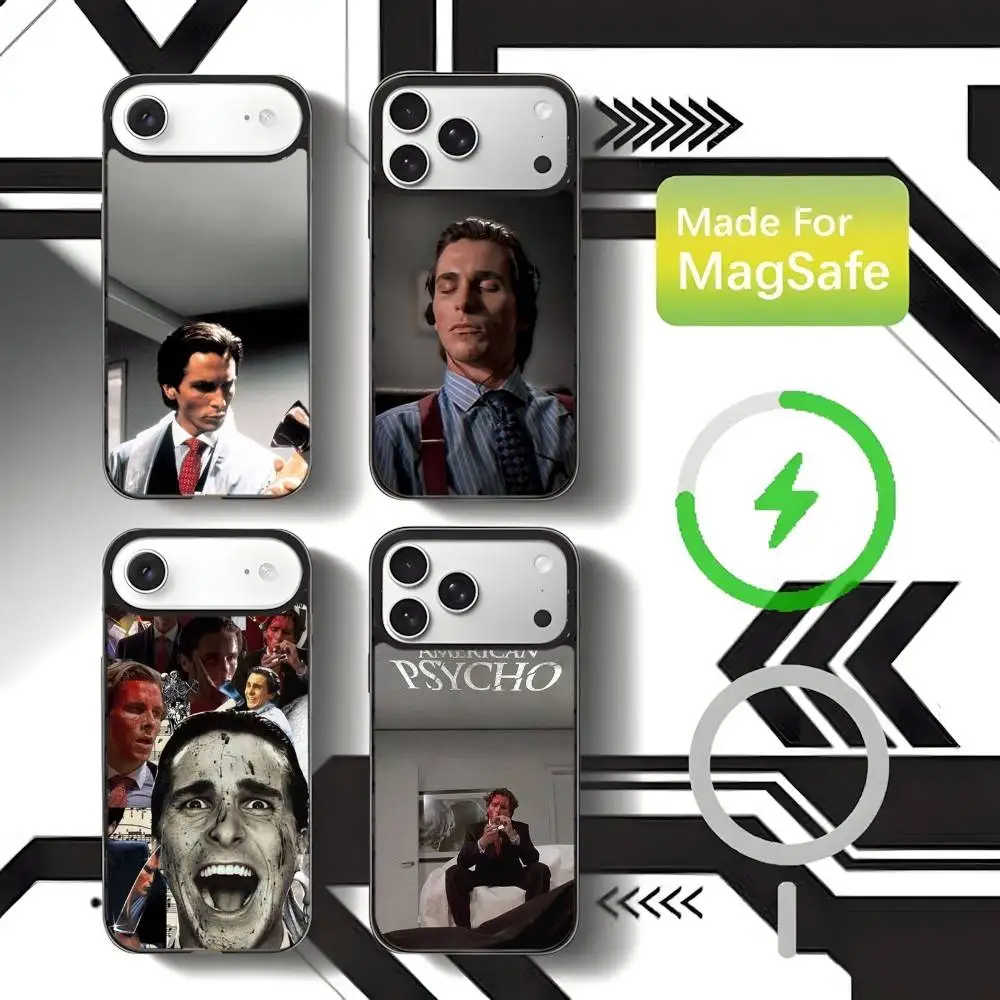 

P-PatrickS Phone Case For iPhone 17,16,15,14,13,12,11,Pro,Max,Plus,Mini,SE4,E Magnetic Magsafe Wireless Charging