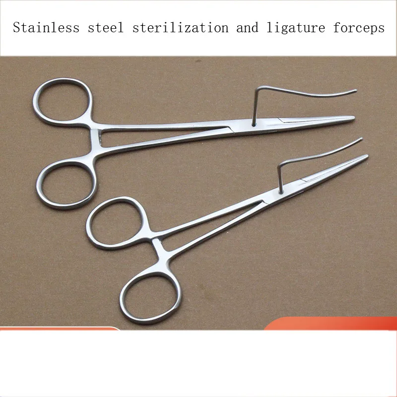 Cat and dog spay and neuter Fixation forceps Animal ovary retractor spay and neuter forceps