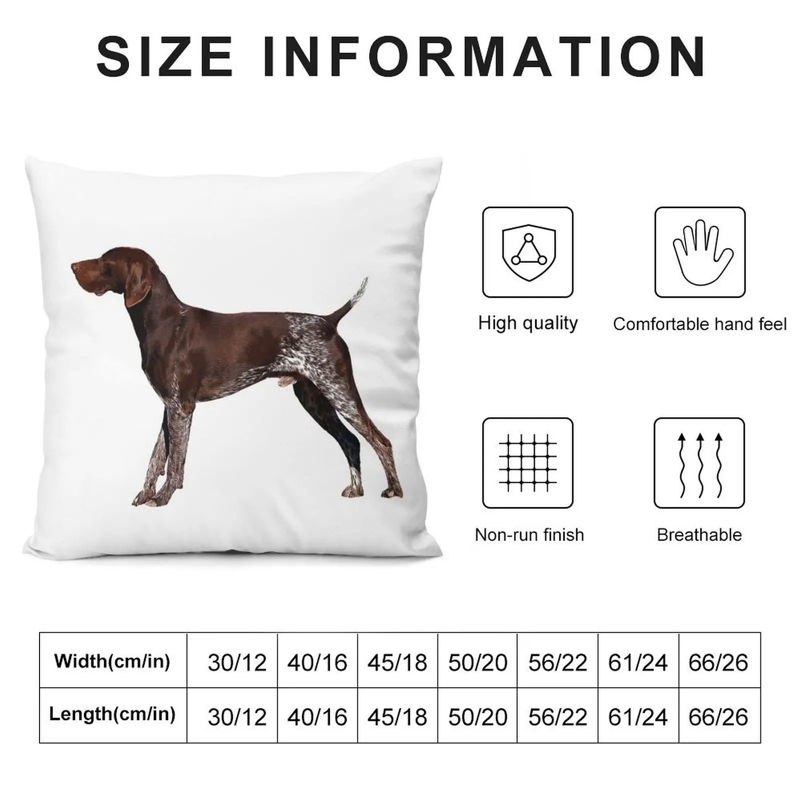 Liver German Shorthaired Pointer Stacked Throw Pillow christmas pillowcases Christmas Covers For Cushions pillow