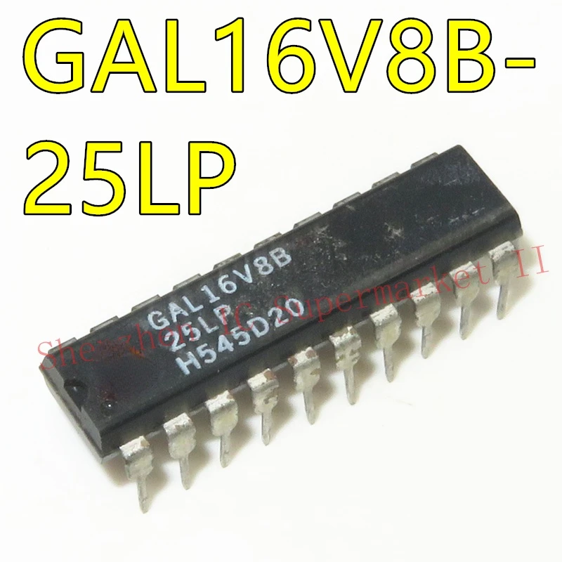 Free Delivery.GAL16V8B-25LP High Performance E2CMOS PLD Generic Array Logic