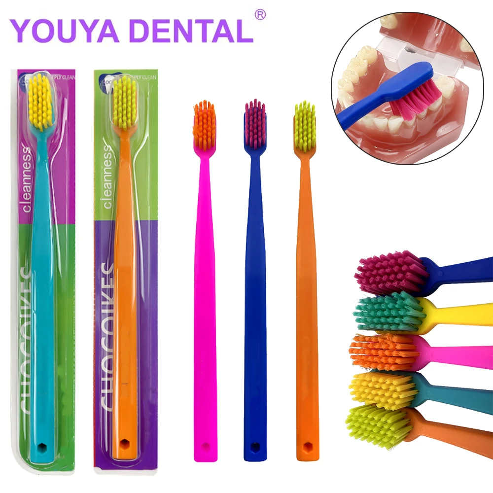 

1Pcs Teeth Clean Orthodontic Braces Non Toxic Adult Orthodontic Toothbrushes Dental Tooth Brush Oral Care Soft Toothbrushes