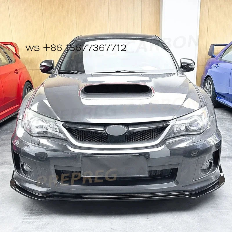 

Car Front Sp Lip Subaru WRX STI Sedan 4 Door 2011-2014 Body Kit Spoiler ABS Bumper Protector Cover