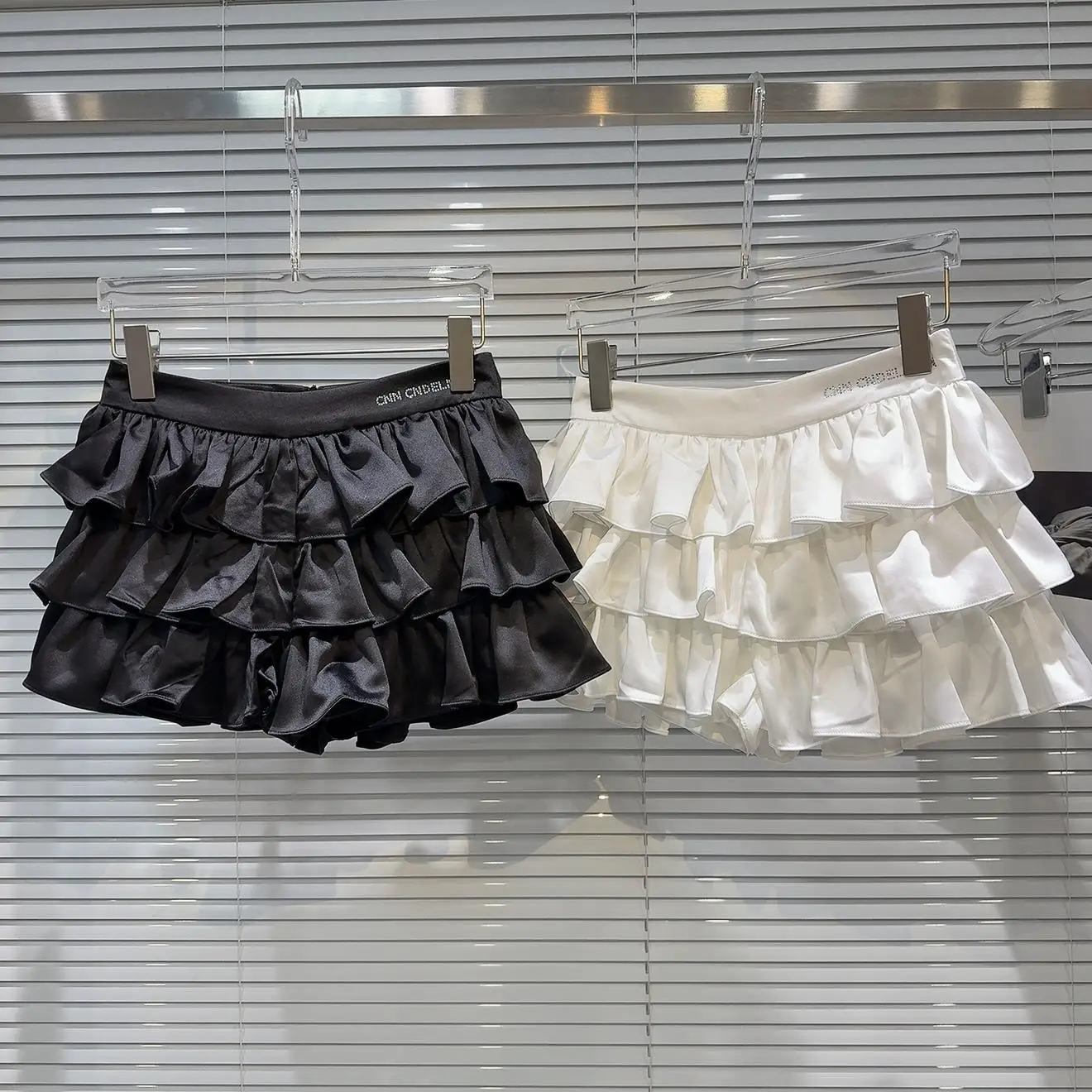 

Sweet Multi-Layer Ruffle Pure Desire Sle Pleated ort Skirt Cake Skirt f-length Midi Skirt French Sle Daily Wear