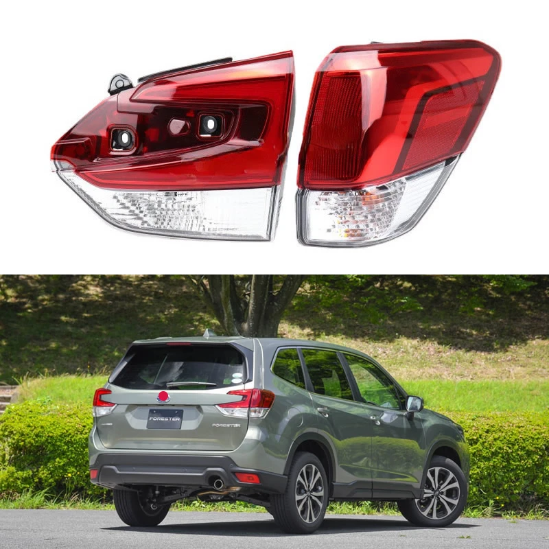 For Subaru Forester 2019 2020 2021 2022 rear tail light assembly reversing brake light turn signal taillights car accsesories