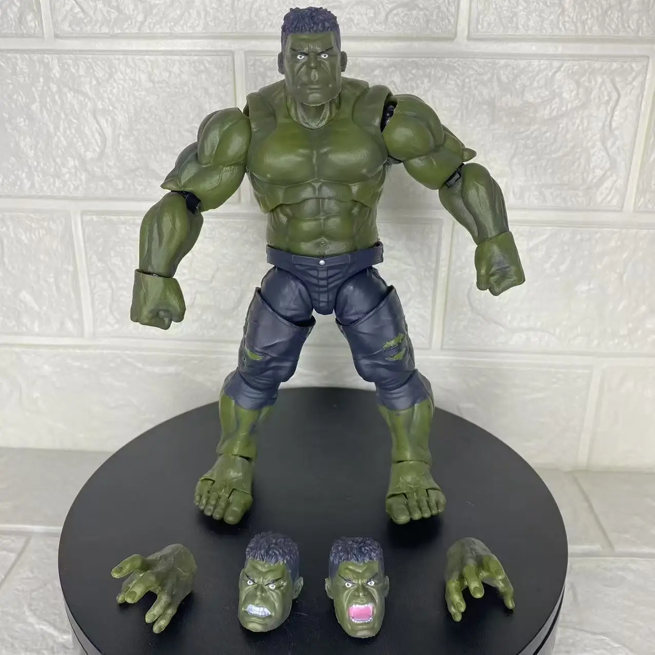

Bandai Shfiguarts Thanos Figma Hulk Avengers Infinity War Joints Moveable Action Figure Bjd Collectable Model Toys Doll Gift