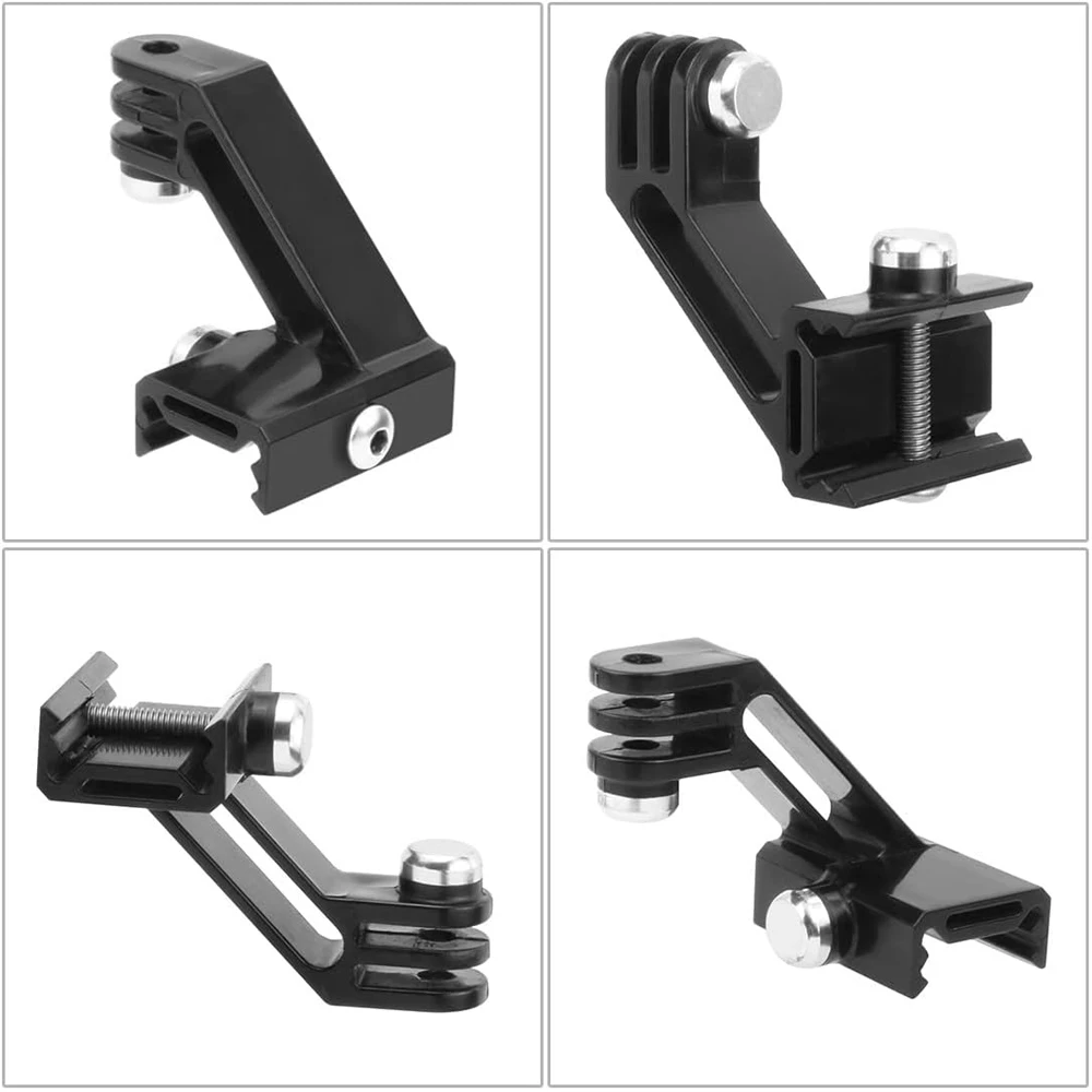 For GoPro Fishbone Rail Adapter Mount Side Adapter Mount for GoPro Hero 13 12 11 10 9 DJI Action 4 3 Insta360 X4 X3 AKASO SJCAM