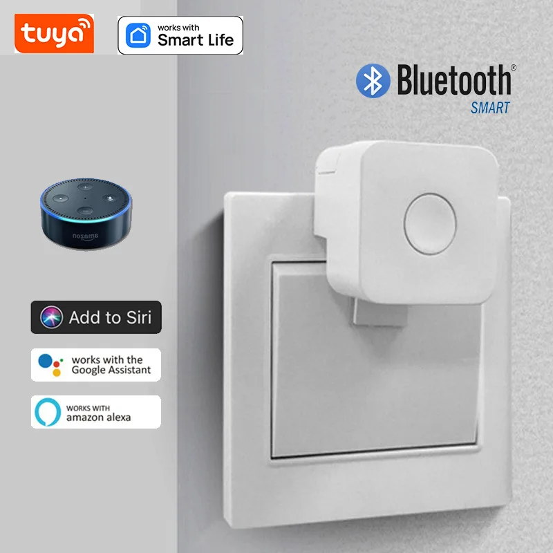 

Умный Bluetooth-пальцевой робот Tuya, умный дом, голосовой пульт дистанционного управления, умная кнопка, палец-робот