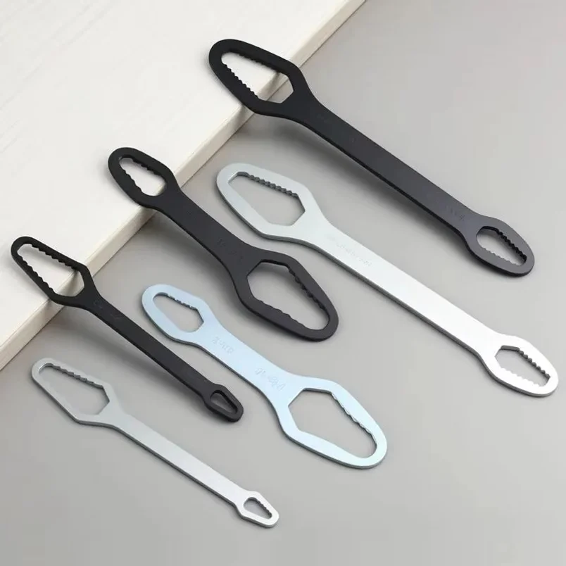 3-24mm Universal Torx Wrench Self-tightening Adjustable Glasses Wrench Board Double-head Torx Spanner Hand Tools for Factory