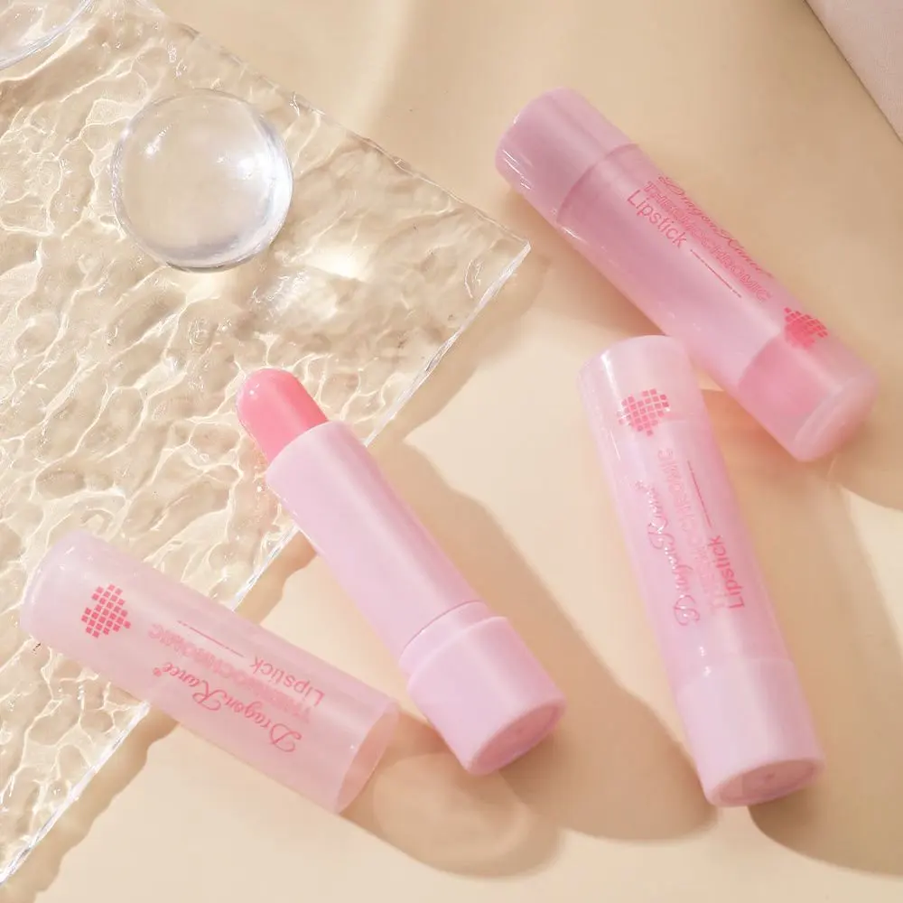 أحمر شفاه مرطب متغير اللون ملمع شفاه جيلي وردي شفاف بريق بلسم طويل الأمد ترطيب مغذي مكياج الشفاه #1