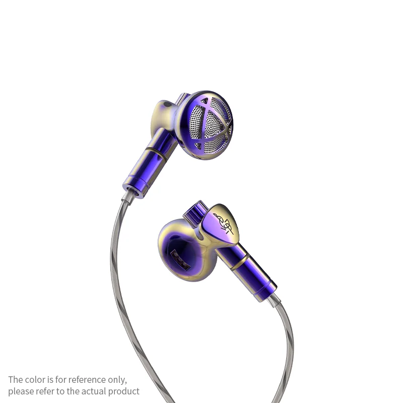 BGVP DX7 Flagship Tunable Flat Head Earbuds HIFI 2 in 1 Plug 3.5mm