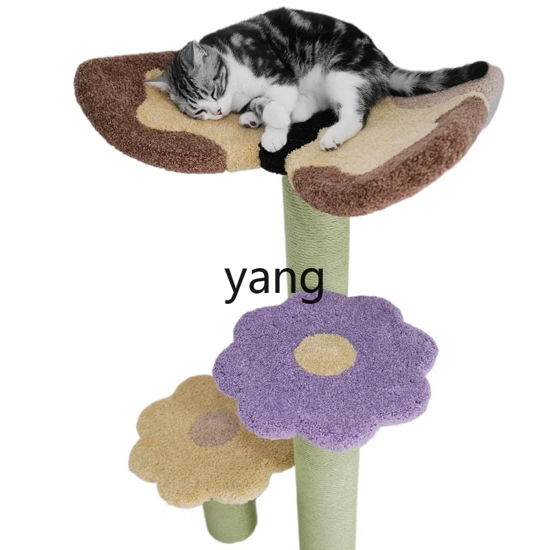 CX  Butterfly cat climbing frame Castle cat tree scratchable cat climbing frame integrated