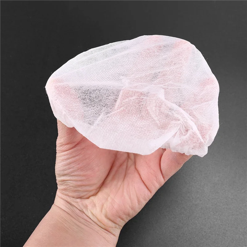 B48A 1000 шт. одноразовые чехлы для наушников нетканые чехлы для наушников эластичные чехлы для наушников подходят для большинства наушников-вкладышей